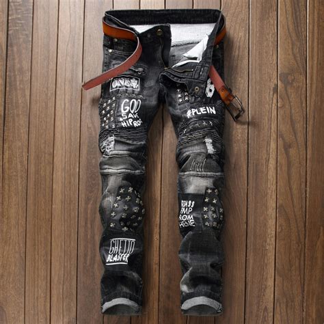 punk rock jeans men|punk girl clothing.